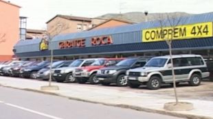 garatge, roca, fonts, comptaquilòmetres