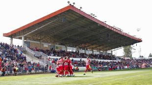 girona fc, cd lugo, chus herrero, toni moral, óscar díaz, primera divisió, segona divisió, lliga adelante, play-off, ascens, rubi, montilivi