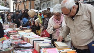 Sant Jordi a Girona l'any passat © M. Estarriola