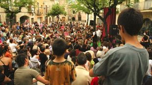 màgia, carrer, banyoles