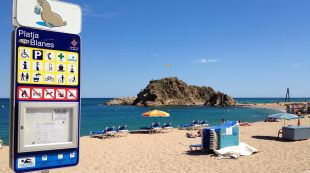 blanes, platja