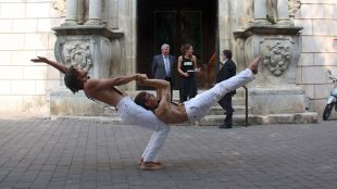 fira, circ, bisbal, acrobàcies