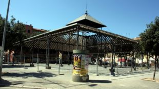 plaça, gra, figueres