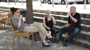 turistes, girona, calor