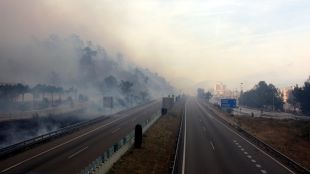 incendi, focempordà, autopista