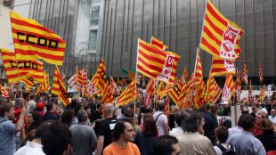 manifestació, vaga, funcionaris, sou