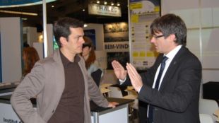 L'alcalde de Girona, Carles Puigdemont, a l'Smart City Expo World Congress  © ACN