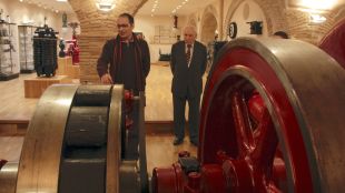 Carles Cusí, nét del fundador d'Hidroelèctrica de l'Empordà, ha estat el principal impulsor del museu © ACN