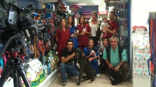 Un moment del rodatge