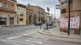 La travessera urbana de l'N-II a Bàscara (arxiu) © ACN