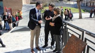 Un instant durant l'acte de commemoració del 75 anys de la mort de Carles Rahola © ACN