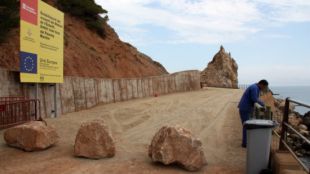 El passeig del Molinet, reobert de forma provisional aquest divendres  © ACN