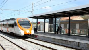 Un tren que cobreix el trajecte de la nova RG1 © ACN