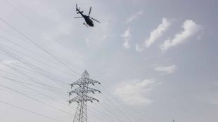 endesa, helicopter, torre, tensió