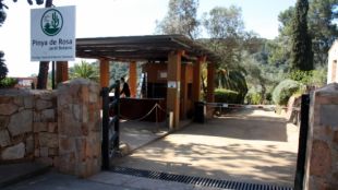 Entrada al jardí botànic © ACN