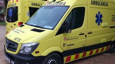 Ferit un ciclista de 51 anys accidentat en una pista forestal de Santa Coloma de Farners