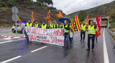 CCOO denuncia l'extractiva Llansà SA a la Inspecció de Treball per vulnerar el dret a vaga