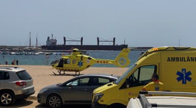 Mor un home de 78 anys mentre es banyava a la platja Gran de Palamós