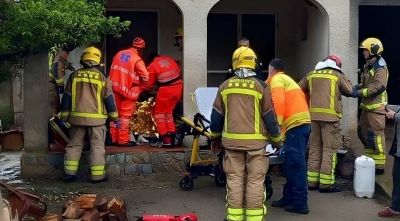 Una persona amb cremades greus en el 80% del cos per l'incendi d'una casa a Ventalló