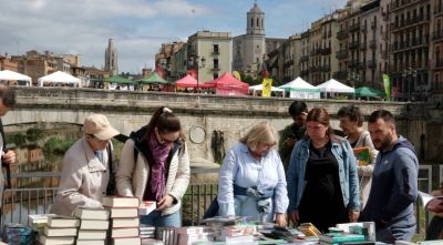 Girona reubicarà algunes parades de Sant Jordi per les obres a la plaça de Catalunya