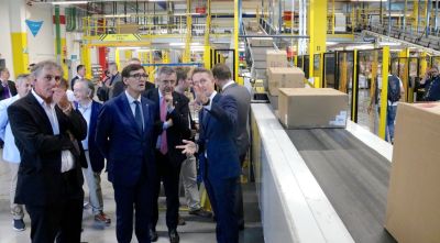 El centre logístic d'Amazon al Far d'Empordà compleix dos anys superant els 1.700 treballadors