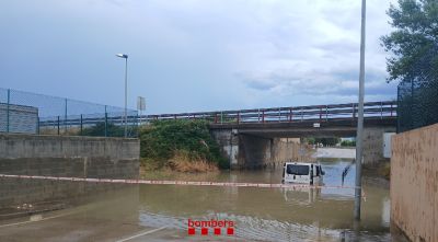 Les tempestes deixen més de 100 litres en nombroses poblacions de Girona