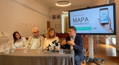 Junts presenta un mapa interactiu per reportar incidències i punts insegurs a Sant Feliu de Guíxols