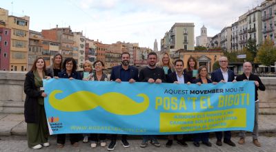 Oncolliga Girona crea una campanya per visibilitzar el càncer masculí i recaptar fons