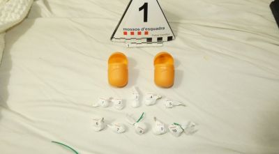 Tres detinguts per tenir un narcopis de la Bisbal d'Empordà amb més de 18.000 euros de droga