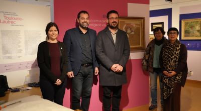 Girona i Albi intercanvien obres de Miró i Toulouse-Lautrec pels 40 anys d’agermanament