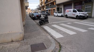 Girona invertirà uns 100.000 euros en fer accessibles les voreres del carrer Rosselló