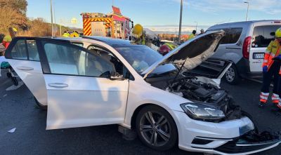 Un conductor temerari i molt begut provoca un accident a Quart