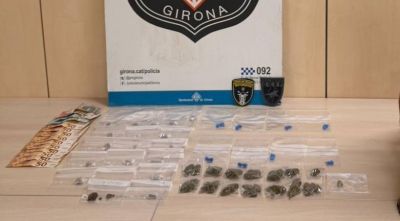 La Policia Municipal deté dues persones per drogues a la zona de Girona Est