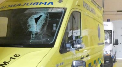 Detinguts dos treballadors del CTS per destrossar catorze ambulàncies a Girona