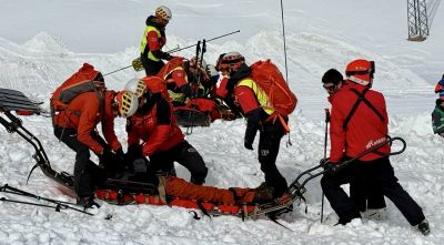 Simulacre de rescat per una allau amb trenta ferits a la Molina