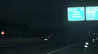 Enxampen un conductor a 208 km/hora un tram de l'A-2 a Aiguaviva limitat a 100