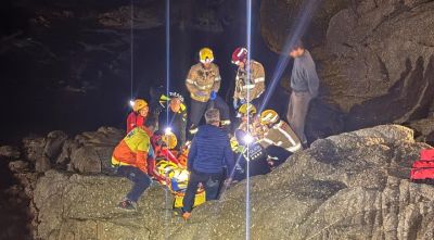 Rescats a Palamós i Queralbs en un dia amb onze serveis dels Bombers al medi natural