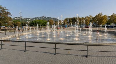 Lloret impulsa una font transitable al Rieral amb llum i jocs d’aigua