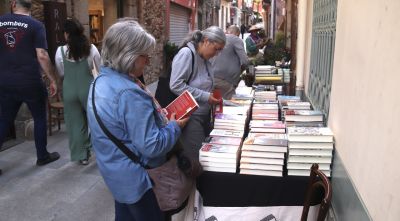Calonge celebra ''la festa major del llibre'' en la cinquena diada de Sant Jordi com a 'booktown'