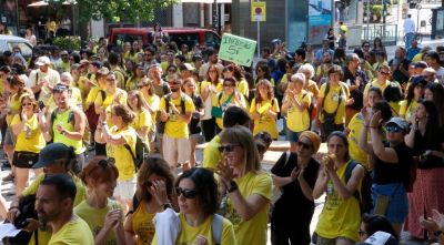 Més de 400 docents gironins debaten el preacord i demanen concreció en les mesures