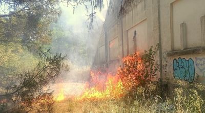 Detingut un home per provocar un incendi a l’antiga panificadora de SAFA a Blanes