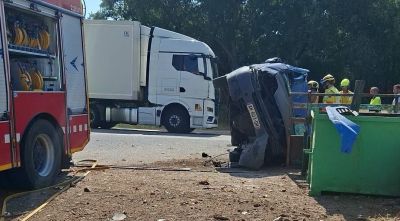 Mor un conductor francès de 46 anys en una sortida de via a la C-63 a Brunyola