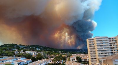 Protecció Civil demana als barcelonins que no vagin a les zones afectades pels incendis