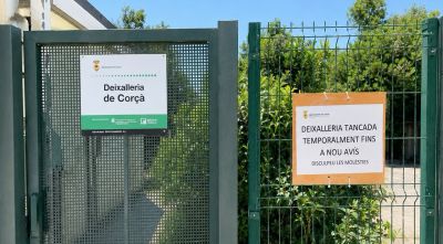 La deixalleria de Corçà reobrirà al setembre després de més de dos mesos tancada