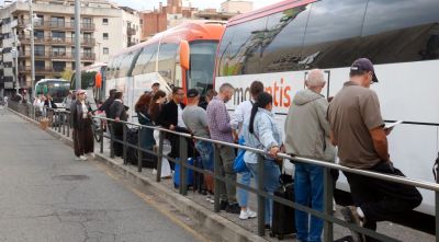 Passatgers de Rodalies de Girona viuen ''esgotats'' el cinquè dia sense trens