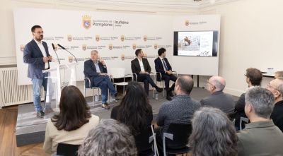L'alcalde de Girona participa a Pamplona en una trobada de ciutats històriques