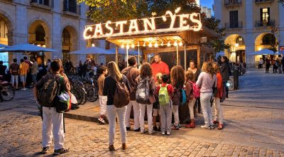 Girona encapçala amb 79 parades el rècord de castanyeres a les capitals catalanes