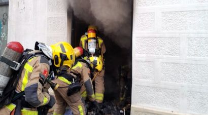 Una nova errada en un equip de respiració deixa sense aire un bomber a Sant Feliu de Guíxols