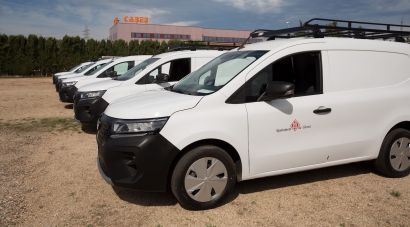Girona incorpora nou furgonetes elèctriques a la flota de vehicles municipals