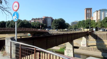 La passera de la Font del Rei de Girona es preveu reobrir el 2027 i costarà 928.000 euros